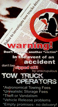 warning